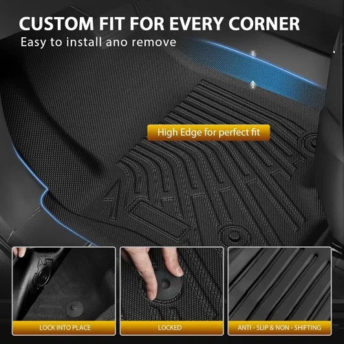 Vista 352 de Powerty Alfombrillas de carga para Jeep Grand Cherokee L 2021-2025 (solo reposabrazos central de 6 plazas sin segunda fila) para todo tipo de clima
