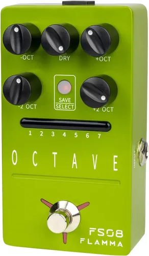 Vista 12 de FLAMMA FS01 Caja de Ritmos y Pedal de Bucle de Frases Pedal de Guitarra Modo Mix Capacidad de Looper 20 Minutos 121 Ritmos