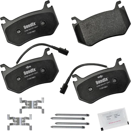 Vista 192 de Bendix Priority1 CFC154 - Juego de pastillas de freno de disco para Avanti II, Century, LeSabre, Regal, Riviera, chasis comercial, DeVille