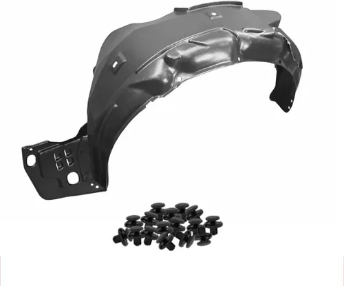 Parts N Go Forro de guardabarros con clips para 2012-2015 Civic Sedan delantero izquierdo lado del conductor HO1248143 HO1248168 74151TR0A50