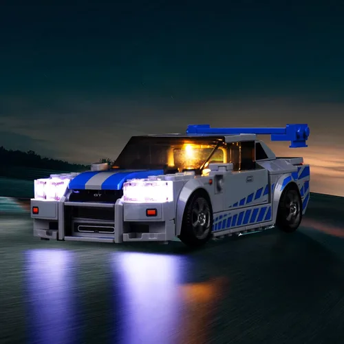 Vista 9 de Kit de luces mejorado compatible con el modelo de auto Lego Technic Ford GT 2022 42154, decoración de luces compatible con 42154 (modelo no incluido)