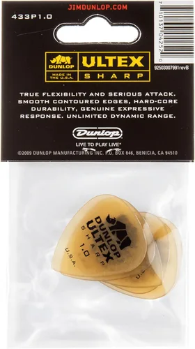Vista 2 de Jim Dunlop 433P73 Dun Ultex púa, paquete de 6