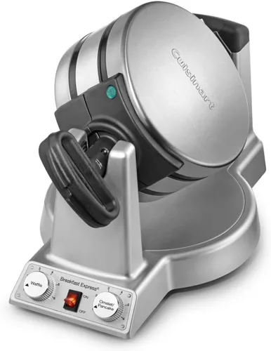 Vista 3 de Waflera y aparato para hacer omelettes de Cuisinart, talla única , Acero inoxidable