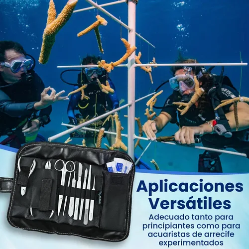 Vista 7 de Kit de fragmentación de coral premium - Juego completo de propagación y fragmentación de coral