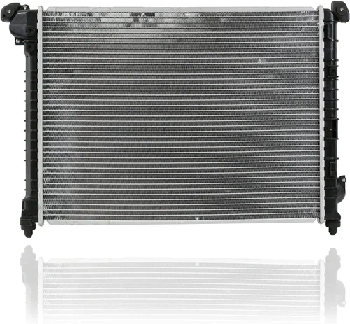 Vista 2 de Pacific Best Inc. Compatible/Reemplazo para 2859 02-08 Mini Cooper S Convertible Hatchback - Depósito de plástico, núcleo de aluminio