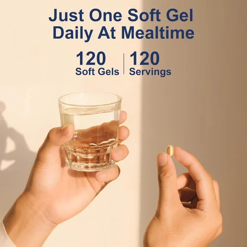 Vista 6 de Carlson - Gemas solares D, suplemento de vitamina D3 y Omega-3, 4000 UI (100 mcg) D3, 115 mg Omega-3 EPA y DHA, cápsula de aceite de pescado