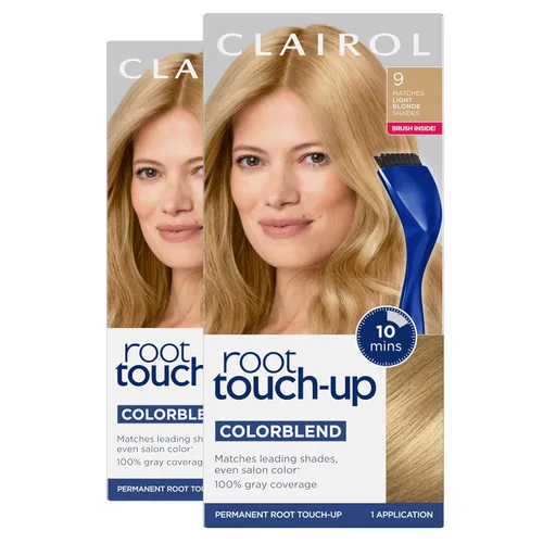 Vista 22 de Clairol Root Touch-Up by Nice'n Easy Permanent Hair Dye for Blonde Hair Color with 100% Gray Coverage