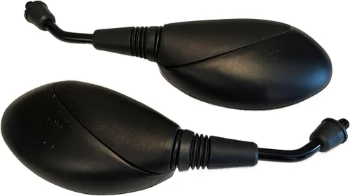 Vista 3 de Espejos retrovisores negros compatibles con Yamaha MT-07 2014