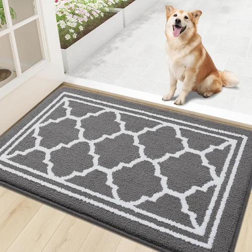 Vista 46 de Buganda Alfombra para Puerta Interior, Tapete Resistente a la Suciedad y Absorbente, Antideslizante, Alfombras de Perfil Bajo para Entrada