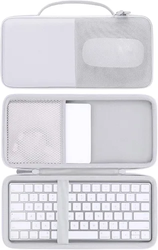 Aenllosi Funda rígida compatible con el teclado mágico de Apple + mouse mágico