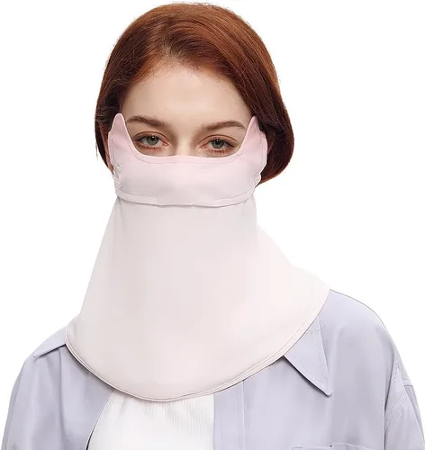 Vista 10 de Sun UV Face Mask UPF50+ Neck Gaiter Scarf Breathable Cooling Face Cover for Outdoor Activities