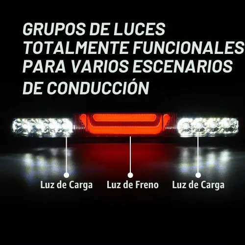 Vista 4 de Tercera luz de freno LED PIT66 para Chevy Colorado/GMC Canyon 2004-2012