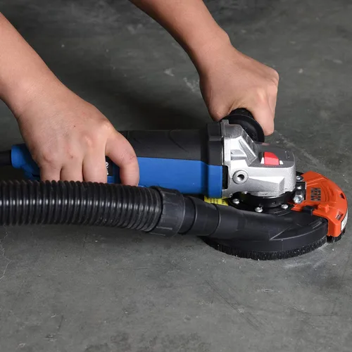 Vista 5 de HERZO Cubierta antipolvo para amoladora angular 4/4.5/5 pulgadas Universal para molienda superficial de superficie (125MM)