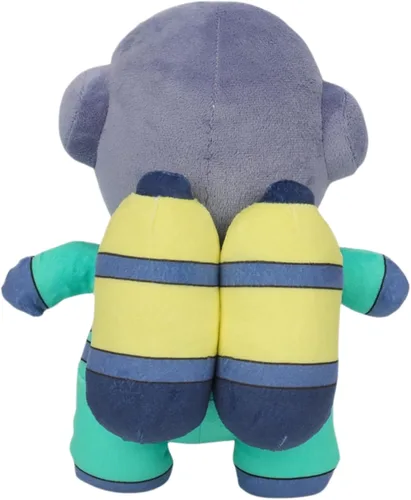Vista 3 de Lethal Company - Peluches de peluche de Employee de 10 pulgadas, regalo ideal para cumpleaños y vacaciones (traje verde)