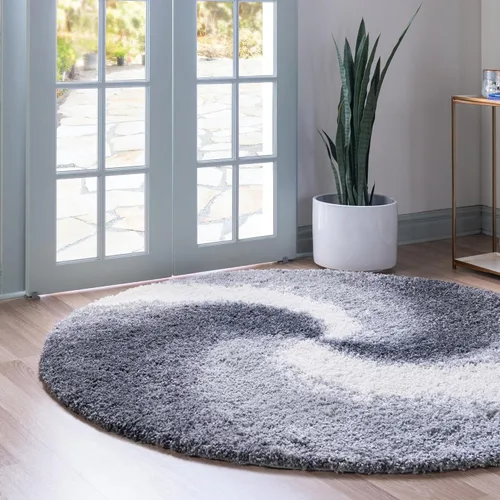 Vista 27 de Rugs.com Soft Touch Shag Collection - Alfombra de pelo largo de 2 x 3 pulgadas, color caqui, perfecta para entradas, cocinas, rincones de desayuno