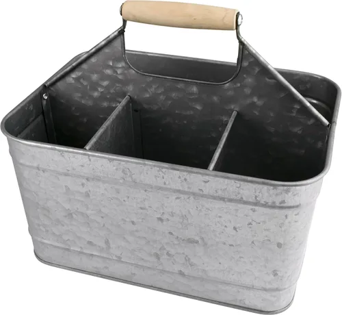 Artland Masonware Carry-All - Vajilla de metal galvanizado