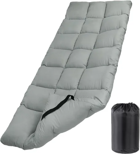 Vista 7 de Tuphen Protector de colchón de cuna para camping, cubrecolchón de cuna, colchón de campamento, almohadilla para dormir de 75 x 30 pulgadas