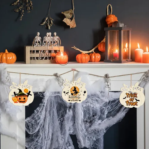 Vista 207 de Adornos de Letras de Madera PAPÁ para Pintar de 7 Pulgadas, Tamaño Grande, Recorte de Papi de Madera para el Día del Padre, DIY en Blanco, Madera