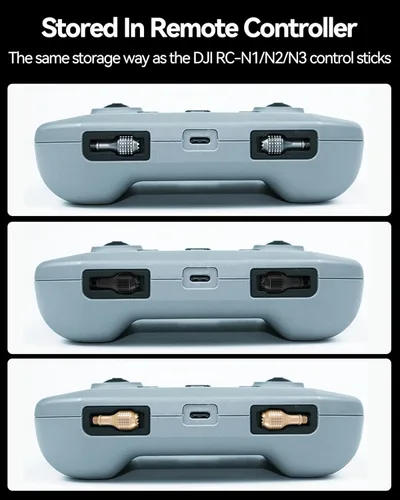 Vista 6 de LKTOP 3 pares de mandos de mando a distancia para DJI RC-N3/N2/N1, SKYROVER X1, piezas de repuesto para DJI Neo/2, Flip, Mini 4K, Mini 5/4/3 Pro