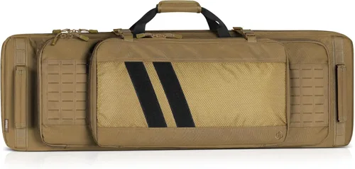 Savior Equipment Specialist Series Tactical Double Long Gun Bag Case Backpack 4 Pistol Handgun Storage