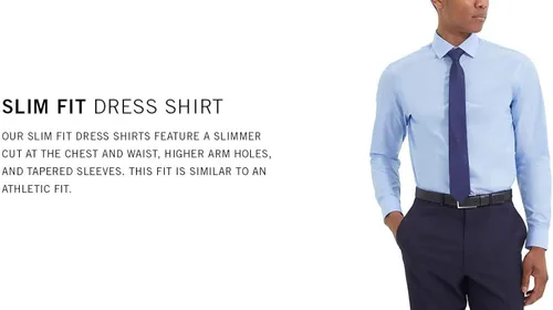 Vista 5 de Kenneth Cole Mens Dress Shirt Slim Fit Solid