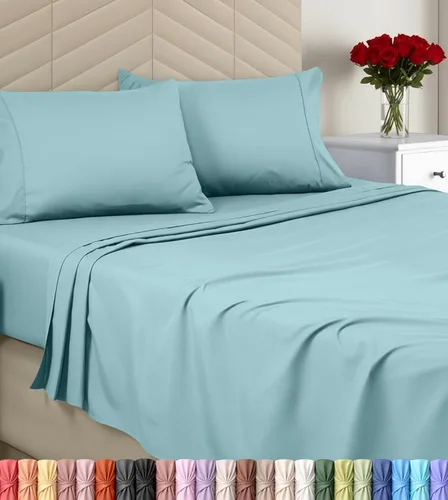 Vista 15 de Utopia Bedding - Juego de sábanas, tamaño individual, microfibra cepillada, suaves, esquinas profundas, incluye 1 encimera, 1 bajera y 1 funda (gris)