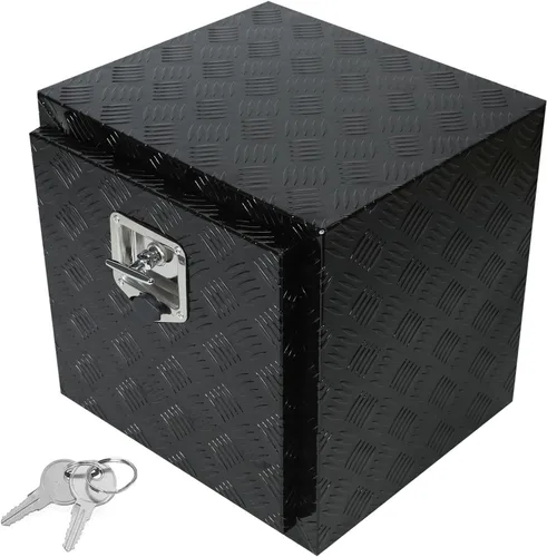 Vista 24 de 48"(L) x 19.5"(W) x 17.5"(H) Caja de herramientas para cama de camión, Caja de herramientas para cama de camión, Caja de herramientas de aluminio