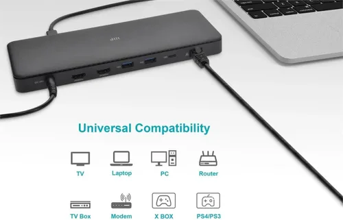 Vista 6 de 0.5FT 24AWG Cat5e 350MHz UTP Cable de red Ethernet de cobre desnudo - Negro