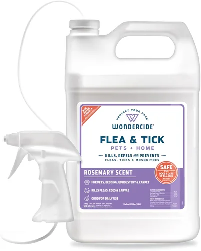 Vista 11 de Wondercide - Spray para pulgas, garrapatas y mosquitos para perros, gatos y el hogar - Asesino, control, prevención, tratamiento - con aceites