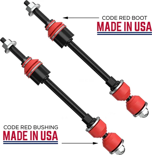 Vista 6 de PAR Kit de Enlaces de Barra Estabilizadora Delantera CODE RED SE ADAPTA A Ram 1500 2006-2018, Ram 1500 Classic 2019-2022, Botas y Bujes Diseñados