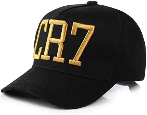 VIIMON Cristiano Ronaldo CR7 Sombreros Gorras de Béisbol Hip Hop Tapas Snapback Sombreros Gorras para Hombres Mujeres Ajustable Casquette