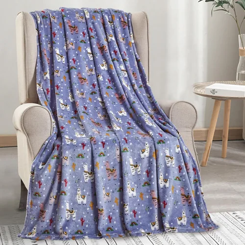 Vista 25 de Elegant Comfort Manta ligera estampada para sofá - Para todas las estaciones, ultra suave, acogedora y mullida - Mantas decorativas para sofá, Gracey