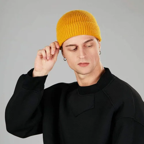 Vista 2 de Ryobens Swag - Gorro de lana para hombre y mujer gorro tejido para invierno