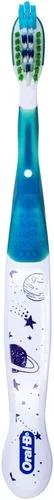 Vista 7 de Oral-B Pro-Health Junior CrossAction Galaxy - Cepillo de dientes suave a partir de 6 años, paquete de 3