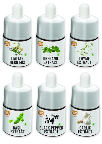 Vista 17 de Spice Drop Combo de té picante (extracto natural de jengibre, té masala y cardamomo), 0.2 fl oz (paquete de 3), para alimentos, bebidas y postres