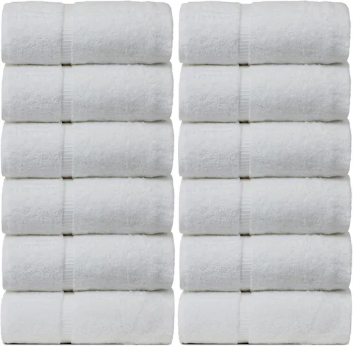 Vista 34 de Colección de Lujo para Hotel y Spa Altamente Absorbente, Secado Rápido 100% Algodón Turco 700 GSM, Toalla Eco Amigable, para Baño Borde Dobby Toalla