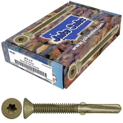 Vista 15 de Tornillos autoperforantes Reamer Tek Torx/Cabeza de estrella de madera a metal de 10x1-5/8 - para plataformas, remolques - cabeza de tornillo T-30