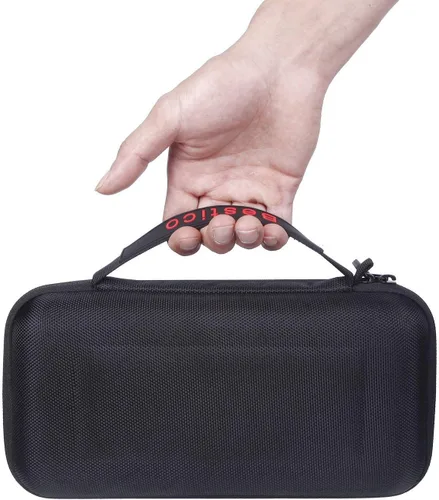 Vista 4 de Bestico Funda de transporte para Nintendo Switch y Switch modelo OLED funda de viaje portátil de carcasa rígida protectora para consola Nintendo