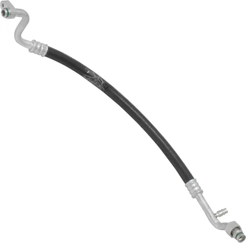 UAC HA 11215C A/C Conjunto de manguera de línea de succión, color plateado