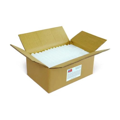 Vista 2 de ASA - Barras de pegamento termofusible transparentes de 1 x 3 pulgadas de largo. Para todo uso. Alta temperatura, bueno para plástico, metal