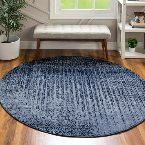 Vista 31 de Unique Loom Del Mar Collection - Alfombra de transición contemporánea, Polipropileno