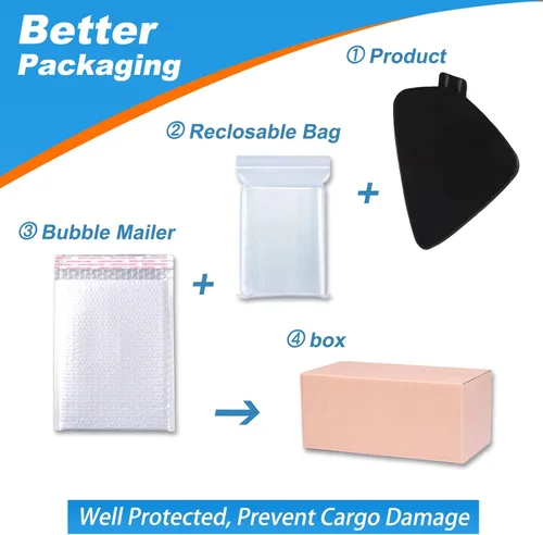 Vista 7 de Cubierta de gancho de remolque para parachoques delantero, tapa de ojo de remolque para Volvo XC60 2014 2015 2016 2017 31323767 31323767-2 398215624