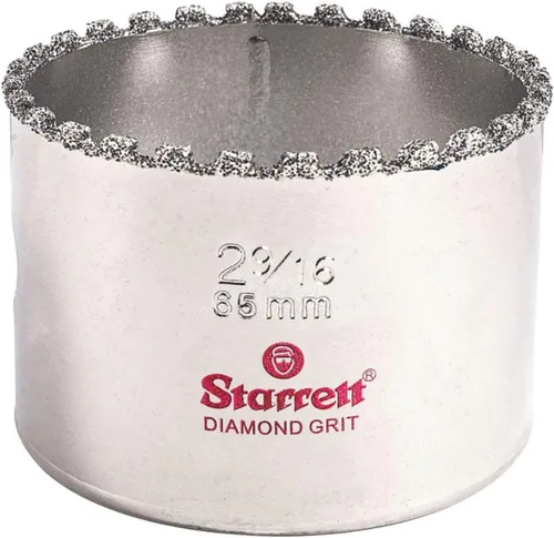 Vista 38 de Starrett KD0100-N - Holesaw de grano de diamante de 1 pulgada