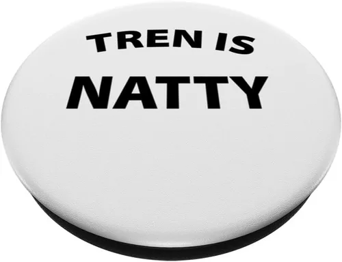 Vista 2 de Tren Is Natty Funny Bodybuilding Design Gym Workout Muscular PopSockets Swappable PopGrip