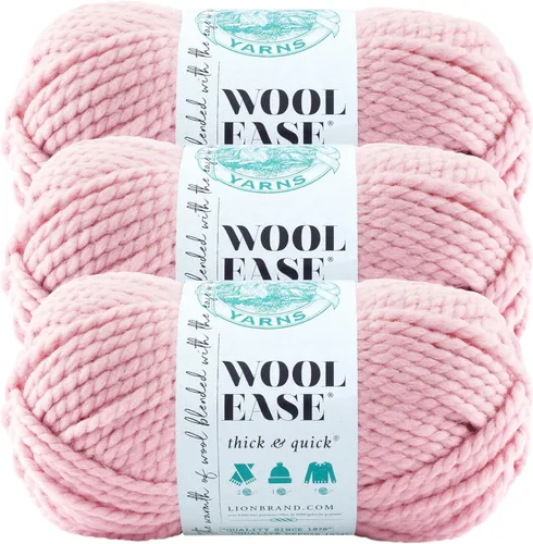 Vista 158 de Lion Brand Yarn - Ovillo de lana Wool-Ease Thick & Quick color fuerza aérea