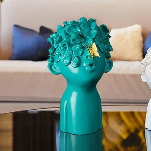 Vista 4 de NICOLE Moldes de hormigón Molde de resina creativa Herramienta decorativa para el hogar