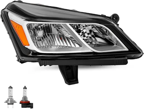Vista 11 de SOCKIR - Conjunto de faros delanteros LED completo compatible con Chevy Traverse 2013-2017 Repuesto halógeno OE para faros delanteros del lado