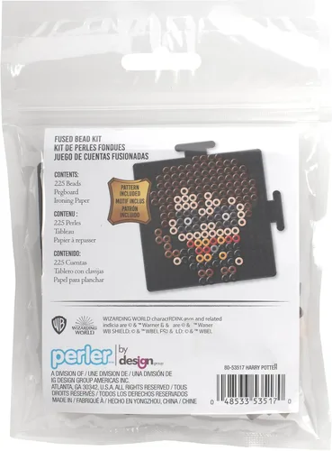 Vista 2 de Perler 80-53517 El mundo mágico de Harry Potter en estilo Chibi - Kit de cuentas fundibles, multicolor, 227 piezas