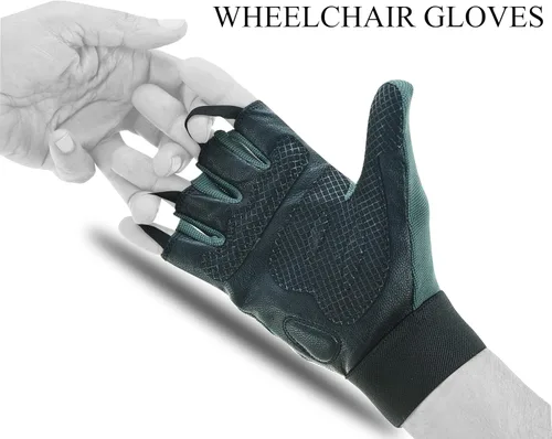 Vista 5 de Wheelchair Gloves Mobility Disability for Men and Women