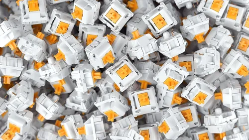 Vista 8 de Glorious Panda Switch interruptores no lubricados - 36 interruptores de 3 pines montados en placa para teclado - Interruptores mecánicos de teclado